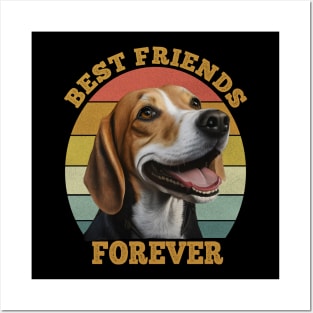 Beagle Portrait Posters and Art